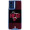 NBA Miami Heat Elephant Print Moto G 5G (2024) Clear Case